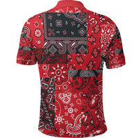 Paisley Polo Shirt Bandana Pattern Seamless Ver.212 RLT13 - Wonder Print Shop
