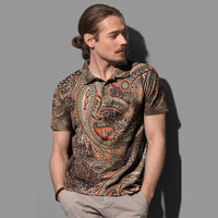 Paisley Polo Shirt Bandana Pattern Seamless 185 RLT13 - Wonder Print Shop