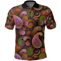 Paisley Polo Shirt Bandana Pattern Seamless Ver.195 RLT13 - Wonder Print Shop