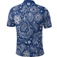 Paisley Polo Shirt Bandana Pattern Seamless Ver.180 RLT13 - Wonder Print Shop