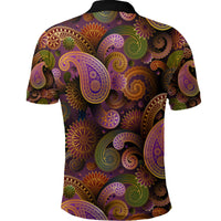 Paisley Polo Shirt Bandana Pattern Seamless Ver.195 RLT13 - Wonder Print Shop