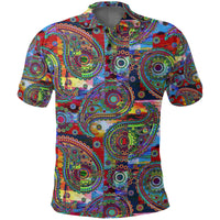 Paisley Polo Shirt Bandana Pattern Seamless Ver.167 RLT13 - Wonder Print Shop