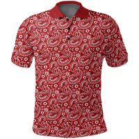 Paisley Polo Shirt Bandana Pattern Seamless Ver.163 RLT13 - Wonder Print Shop