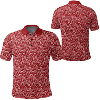 Paisley Polo Shirt Bandana Pattern Seamless Ver.163 RLT13 - Wonder Print Shop