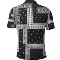 Paisley Polo Shirt Bandana Pattern Seamless Ver.198 RLT13 - Wonder Print Shop