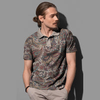 Paisley Polo Shirt Bandana Pattern Seamless Ver.122 RLT13 - Wonder Print Shop