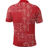 Paisley Polo Shirt Bandana Pattern Seamless Ver.145 RLT13 - Wonder Print Shop