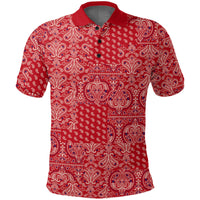 Paisley Polo Shirt Bandana Pattern Seamless Ver.145 RLT13 - Wonder Print Shop