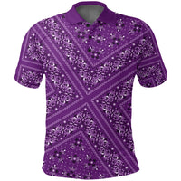 Paisley Polo Shirt Bandana Pattern Seamless Ver.134 RLT13 - Wonder Print Shop