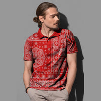 Paisley Polo Shirt Bandana Pattern Seamless Ver.154 RLT13 - Wonder Print Shop