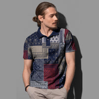 Paisley Polo Shirt Bandana Pattern Seamless Ver.173 RLT13 - Wonder Print Shop