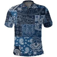 Paisley Polo Shirt Bandana Pattern Seamless Ver.113 RLT13 - Wonder Print Shop