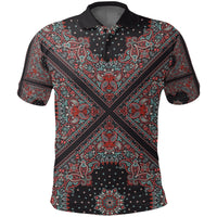 Paisley Polo Shirt Bandana Pattern Seamless Ver.115 RLT13 - Wonder Print Shop