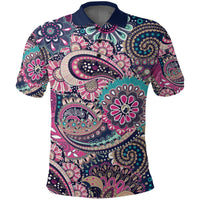Paisley Polo Shirt Bandana Pattern Seamless Ver.131 RLT13 - Wonder Print Shop