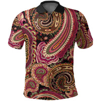 Paisley Polo Shirt Bandana Pattern Seamless Ver.95 RLT13 - Wonder Print Shop