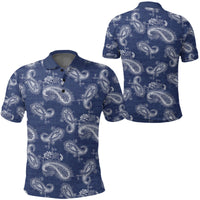 Paisley Polo Shirt Bandana Pattern Seamless Ver.92 RLT13 - Wonder Print Shop
