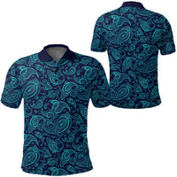Paisley Polo Shirt Bandana Pattern Seamless Ver.100 RLT13 - Wonder Print Shop