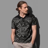 Paisley Polo Shirt Bandana Pattern Seamless Ver.120 RLT13 - Wonder Print Shop