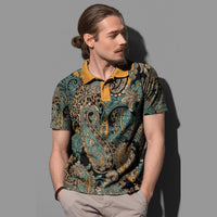 Paisley Polo Shirt Bandana Pattern Seamless Ver.86 RLT13 - Wonder Print Shop