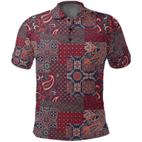 Paisley Polo Shirt Bandana Pattern Seamless Ver.105 RLT13 - Wonder Print Shop