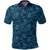 Paisley Polo Shirt Bandana Pattern Seamless Ver.100 RLT13 - Wonder Print Shop