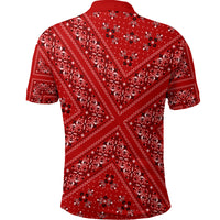 Paisley Polo Shirt Bandana Pattern Seamless Ver.78 RLT13 - Wonder Print Shop