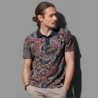 Paisley Polo Shirt Bandana Pattern Seamless Ver.65 RLT13 - Wonder Print Shop