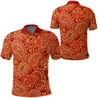 Paisley Polo Shirt Bandana Pattern Seamless Ver.74 RLT13 - Wonder Print Shop