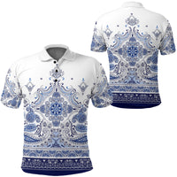 Paisley Polo Shirt Bandana Pattern Seamless Ver.53 RLT13 - Wonder Print Shop