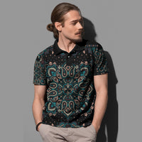 Paisley Polo Shirt Bandana Pattern Seamless Ver.58 RLT13 - Wonder Print Shop