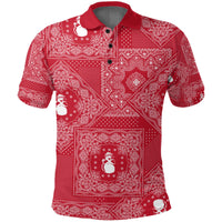Paisley Polo Shirt Bandana Pattern Seamless Ver.52 RLT13 - Wonder Print Shop