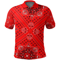 Paisley Polo Shirt Bandana Pattern Seamless Ver.63 RLT13 - Wonder Print Shop