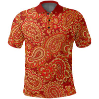 Paisley Polo Shirt Bandana Pattern Seamless Ver.74 RLT13 - Wonder Print Shop