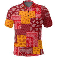 Paisley Polo Shirt Bandana Pattern Seamless Ver.26 RLT13 - Wonder Print Shop