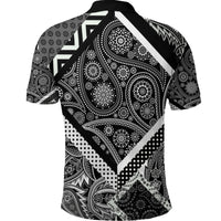 Paisley Polo Shirt Bandana Pattern Seamless Ver.50 RLT13 - Wonder Print Shop