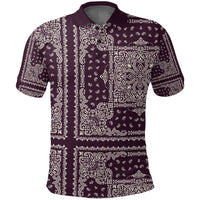 Paisley Polo Shirt Bandana Pattern Seamless Ver.41 RLT13 - Wonder Print Shop