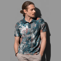 Paisley Polo Shirt Bandana Pattern Seamless Ver.37 RLT13 - Wonder Print Shop