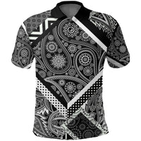 Paisley Polo Shirt Bandana Pattern Seamless Ver.50 RLT13 - Wonder Print Shop
