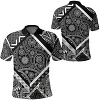 Paisley Polo Shirt Bandana Pattern Seamless Ver.50 RLT13 - Wonder Print Shop