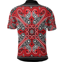 Paisley Polo Shirt Bandana Pattern Seamless Ver.18 RLT13 - Wonder Print Shop