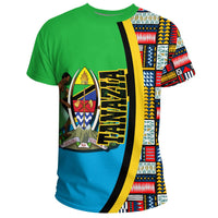 Tanazia Flag and Kente Pattern Special RLT13 - Wonder Print Shop