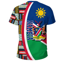 Nambia Flag and Kente Pattern Special RLT13 - Wonder Print Shop