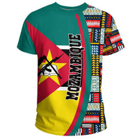 Mozambique Flag and Kente Pattern Special RLT13 - Wonder Print Shop