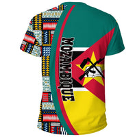 Mozambique Flag and Kente Pattern Special RLT13 - Wonder Print Shop