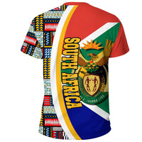 South Africa Flag and Kente Pattern Special RLT13 - Wonder Print Shop