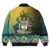 Bahamas Flag and Coat of Arms Special Style Bomber Jackets RLT13 - Wonder Print Shop