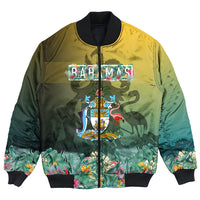 Bahamas Flag and Coat of Arms Special Style Bomber Jackets RLT13 - Wonder Print Shop