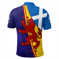 Scotland Alba Thistle Polo Shirt RLT12 - Wonder Print Shop