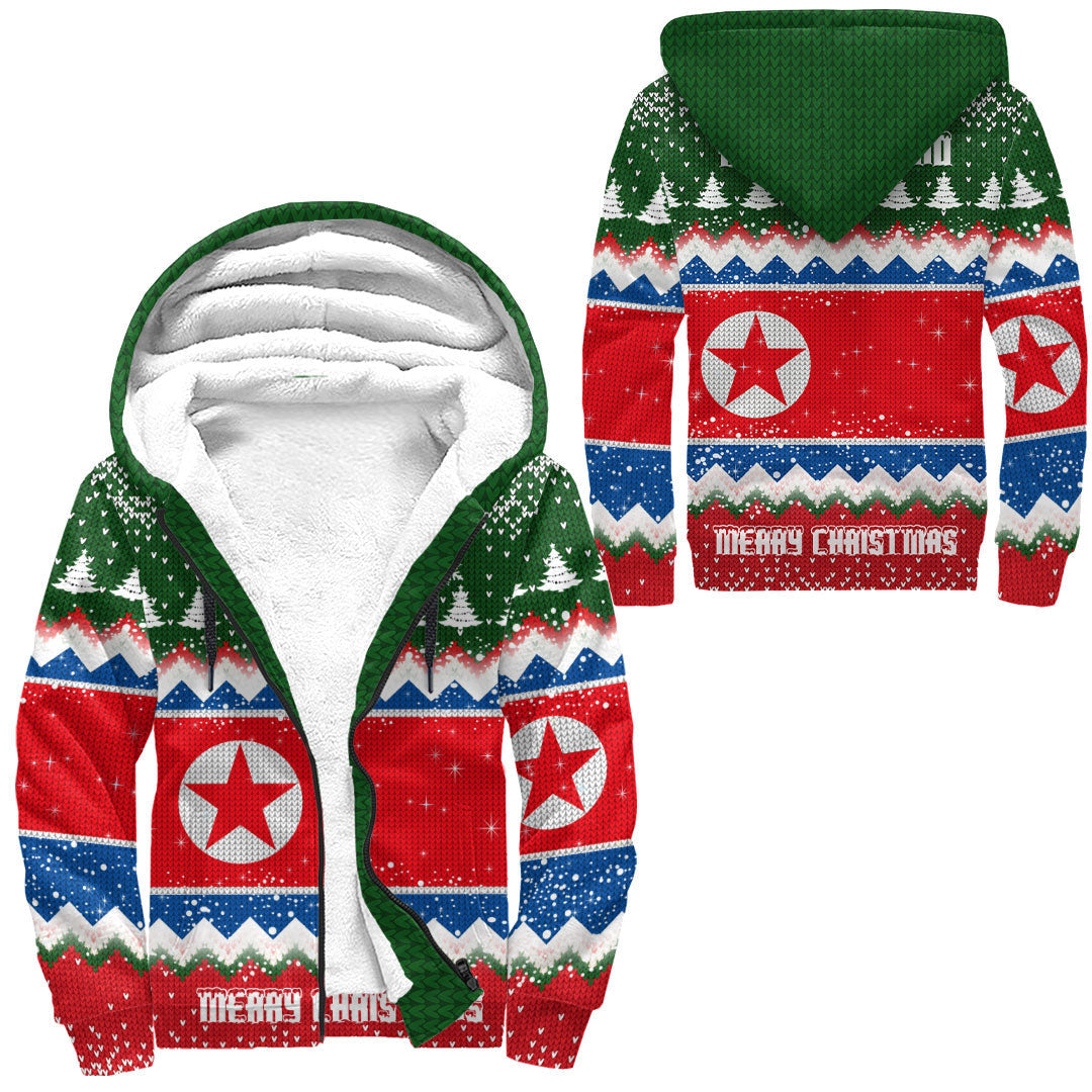 north-korea-merry-christmas-sherpa-hoodie