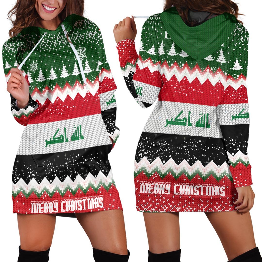 iraq-merry-christmas-hoodie-dress
